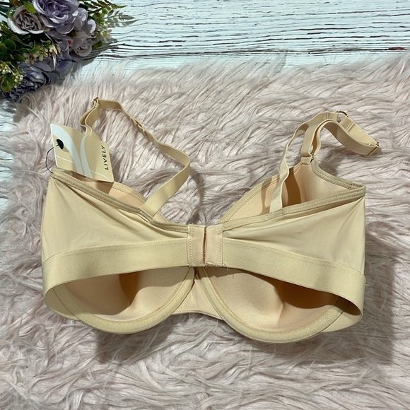 Lively Women's The Spacer Balconette Bra Toasted Almond - Picture 6 of 7